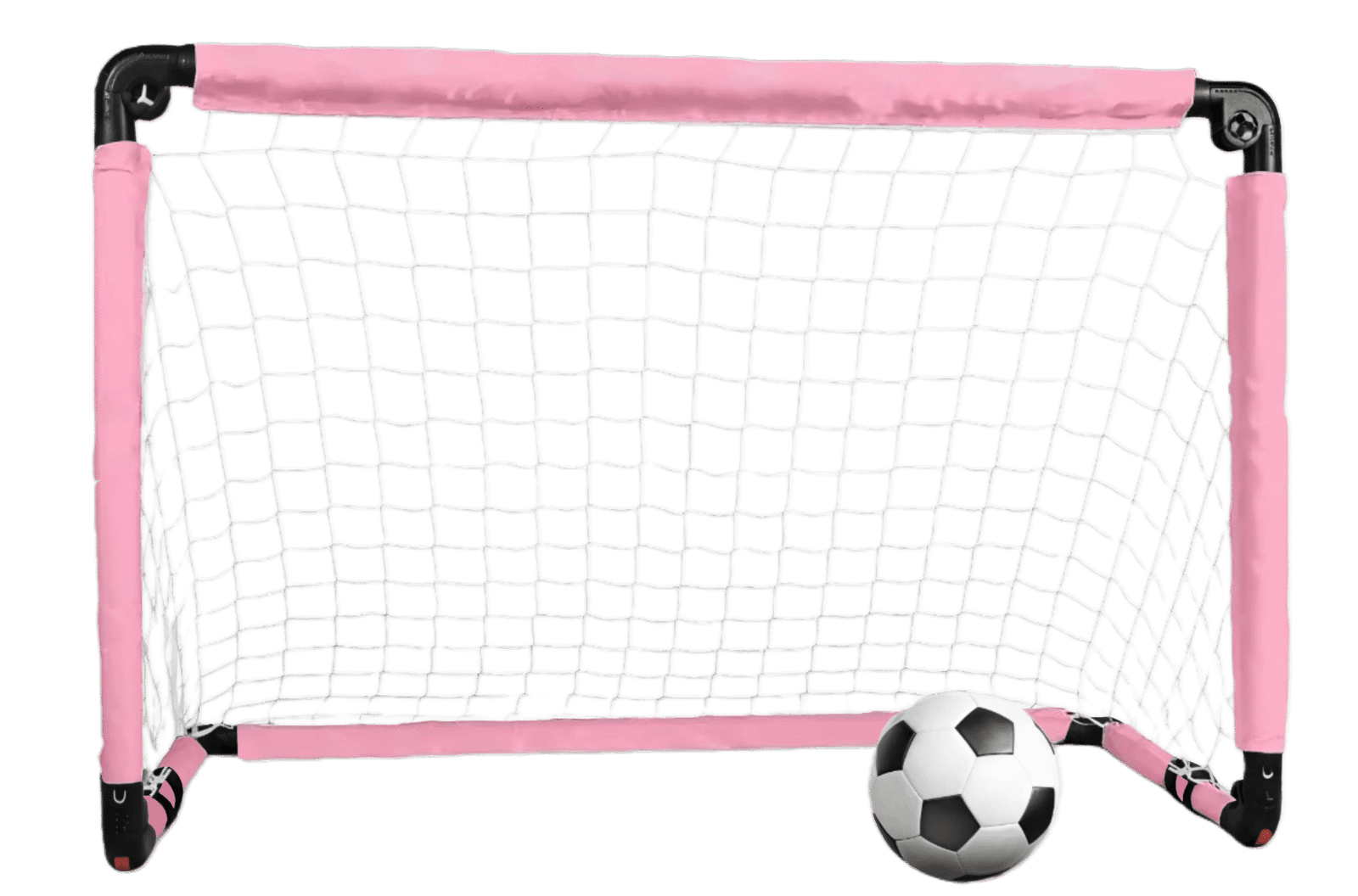 无logo门框带球（粉色门框白网黑角 ） 副本 副本